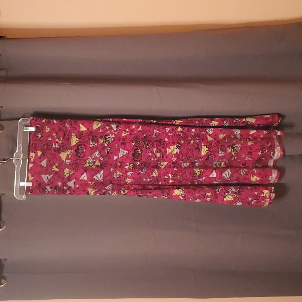Lularoe maxi skirt geo print 3x